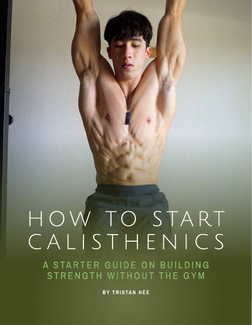 Cover of How to Start Calisthenics, a starter guide by Tristan Née